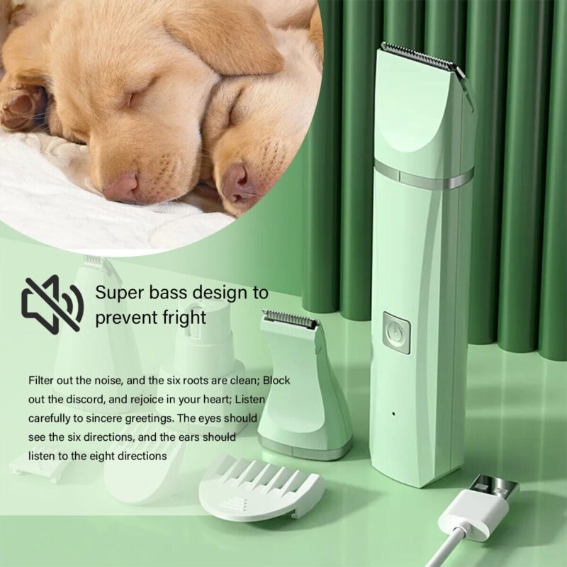 Professional Pet Dog Cat Clippers Hair Grooming Cordless Trimmer Shaver Kit - Image 10